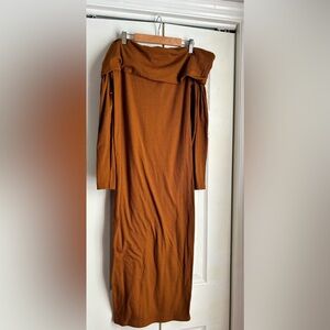 Strapless Sweater Dress